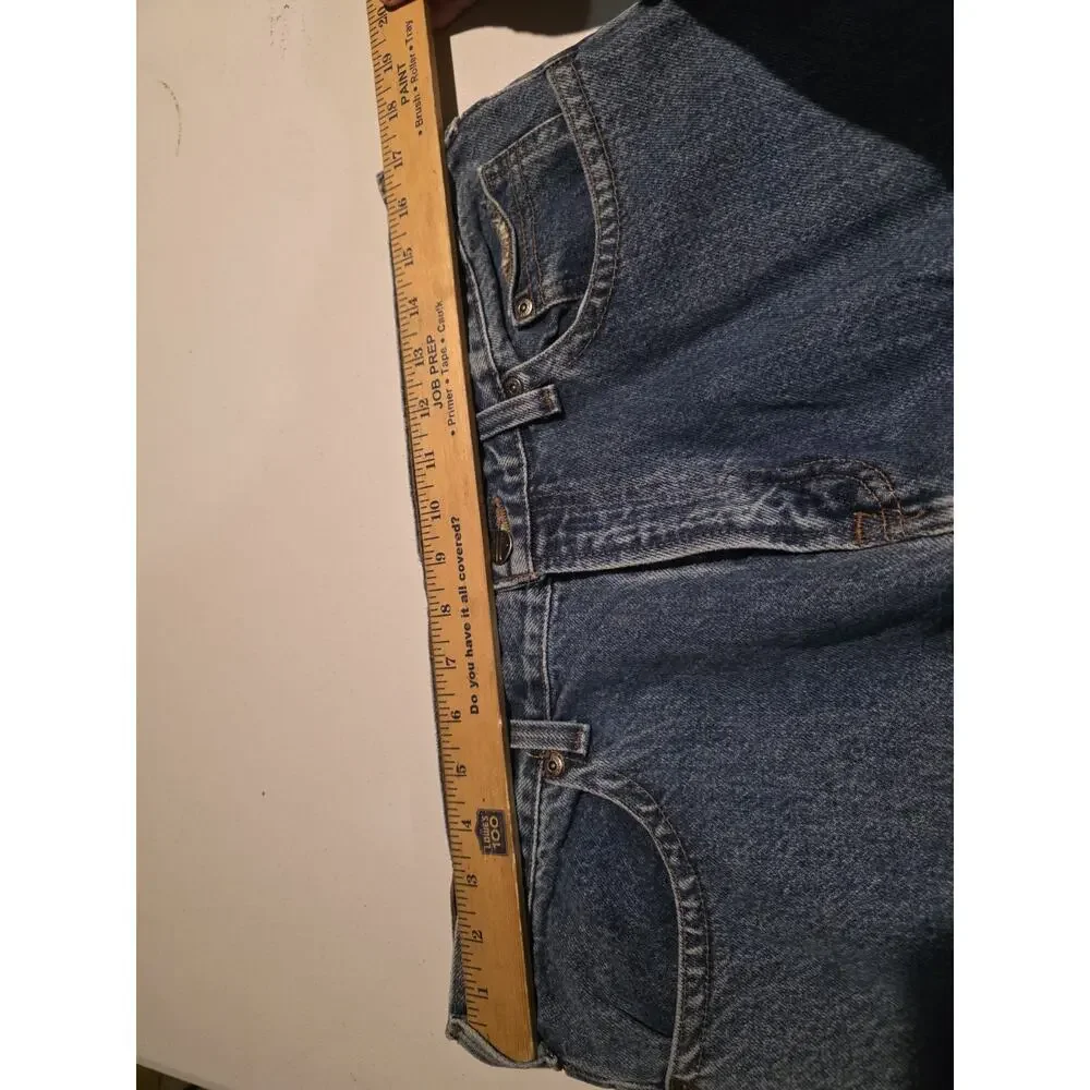 Harley Davidson Jeans Mens 34x30 Blue Denim Straight Leg Motorcycles Biker